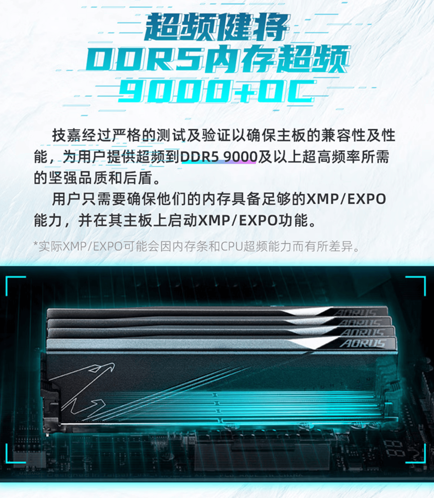 雕：X3D Turbo 20加持显著提升性能不朽情缘平台网站技嘉X870E电竞冰雕超级冰(图12)